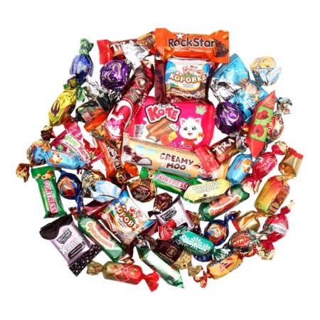 New Year. Gift set of sweets "Winter Magic", 700 g-3