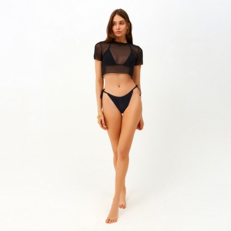 Swimsuit female separate minku color black, size 48-7