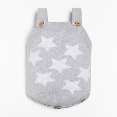 Knitstone Knit Kroshka Me “Stars” Height 68-74 cm, Gray color