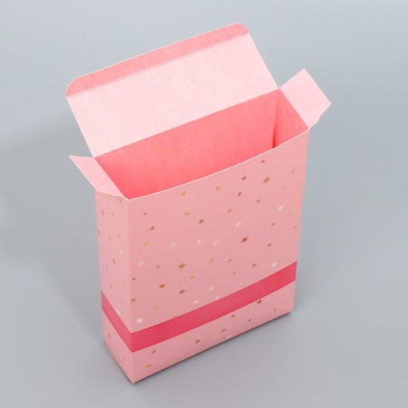 Gift folding box, packaging, “the best”, 21x 15 x 5 cm-4