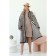 Cardigan female, size 60, brown color