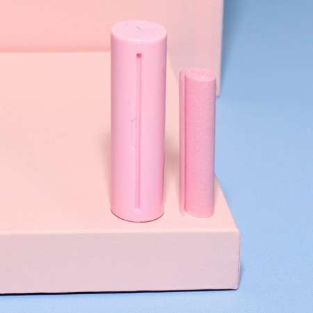 Leaf soap, in roll, d 2.3 × 9 cm, 120 cm, pink color-4