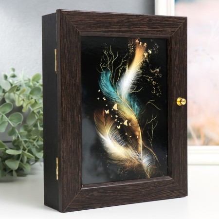 Key of "feathers" 17x22 cm, wenge-1