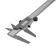 Seedgenzirkul Lom, metal, with a depth meter, division price 0.05 mm, 150 mm