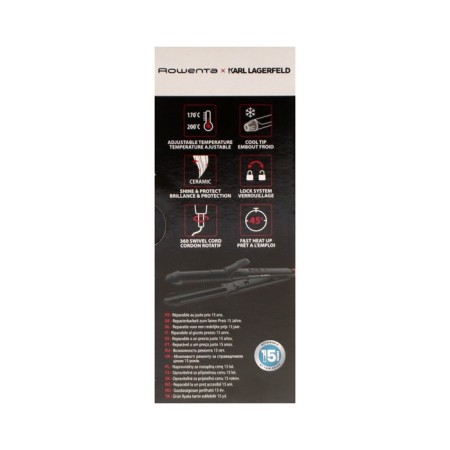 Multistailer Rowenta CF451LF0, 66 W, ceramic coating, D = 32 mm, up to 200 ° C, black-5
