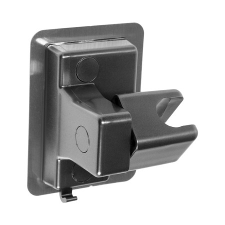 Bowl holder Zein Z110, adjustable, self -adhesive, graphite