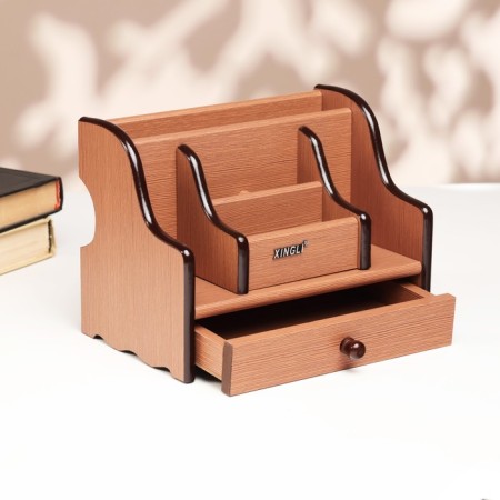 Organizer 6 sections, with a drawer, 21*15*13cm-1