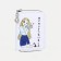 Children's wallet with lightning, white color