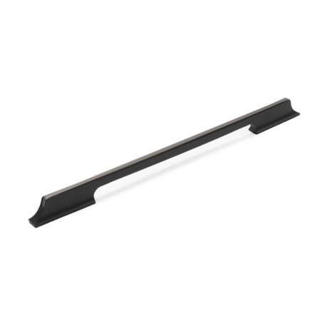 Cappio bracket handle, aluminum, m/o 320 mm, black color with gray insert-1