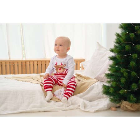 Set: jumper and pants crumb I am “my first ng”, height 62-68 cm, red/white color-1