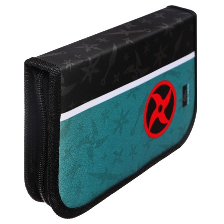 Penal 1 section, 130 x 210 x 40 mm, 2 folding strips, fabric, calligrata top, Content "Anime Blade"-3
