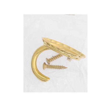 Hook furniture tundra TKO018, one -rod, gold-4