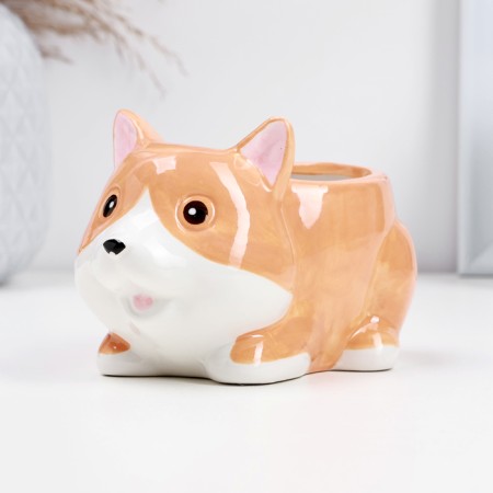 Kashpo "Corgi" 14x9x8cm-1