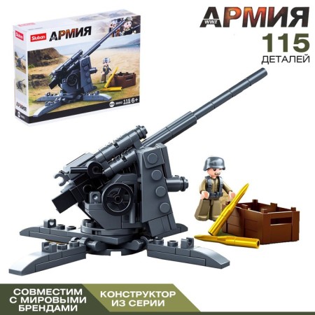 Designer Army of the Second World War "Artillery Calculation", 115 details