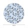 The tablecloth "Butterflies", round, Saten, d = 150 cm