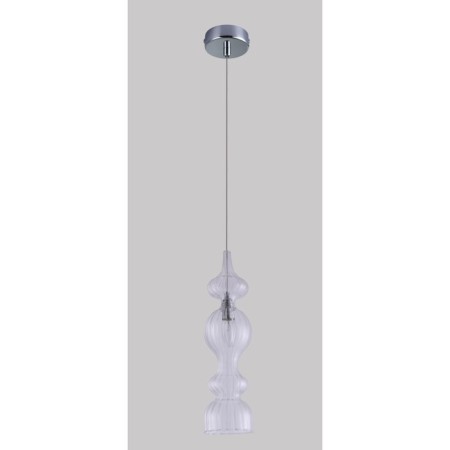 Suspended lamp Crystal Lux, Iris 2072/201, E14, 1x60 W, 47x13x13 cm, color chromium