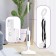Steam mop KitFort KT-1052, 1300 W, 330 ml, cord 5 m, white