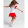 Set for the girl PlayTode: T-shirt and skirt-short, height 80 cm