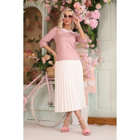 Female jumper, size 46, pink color-3