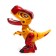 Dinosaurus “Dinobot” IQ Bot, interactive: reacts to touch, sound, light, metal, batteries, yellow