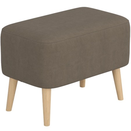 Mono Bange, 640 × 390 × 460 mm, velor, nut color-2