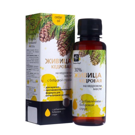Cedar's cedar oil with beaver stream, 100 ml
