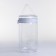 Lightning cosmetic bag, transparent color