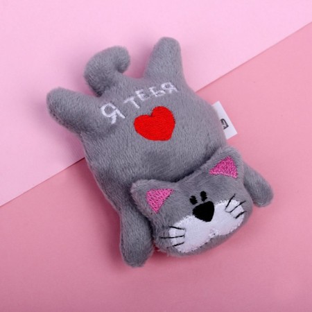 Soft toy-Magnet "I love you", cat-1