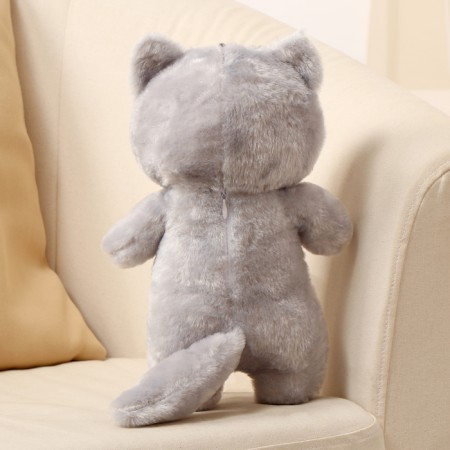 Мягкая игрушка «Кот», 30 см, цвет серый-2