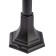 Lamp Garden Era E27, IP44, 40W, 177x187x1120 mm, black