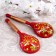 Spoon "rubella", dining room, 19 × 6 cm, Khokhloma, mix