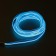 Cartage neon thread for lighting salon, feeder 12 V, 2 m, blue power adapter