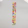 Sticker Plastic volumetric "Underwater world/dinosaurs" with gold stroke MIX 33.5x6 cm