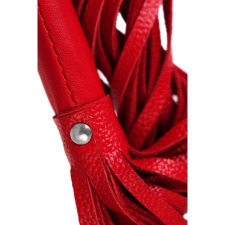 Pecado BDSM label, red hilt, red whips, genuine leather-3