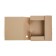 Archive folder with Calligrata ties, microgofrotcard, 100 mm, up to 900 sheets, brown
