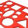 Stencil of geometric figures No. 1
