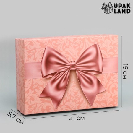 Gift box team "Tenderness" 21 x 15 x 5.7