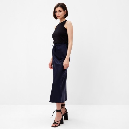 Women's skirt Minaku: Enjoy Blue color, rr 48-5