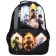 School backpack, 37 x 26 x 13 cm, ergonomic back, calligrata orth "anime game"