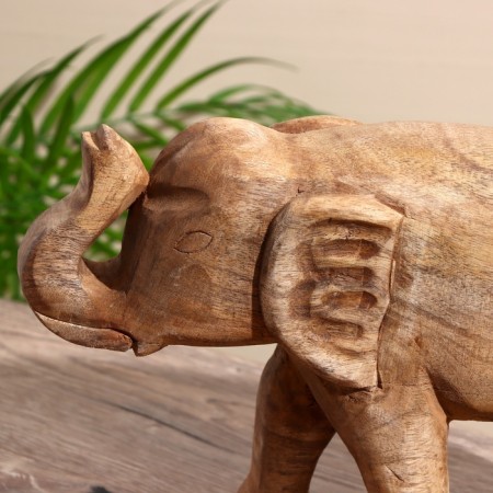 Souvenir "Elephant" mankvoy tree 24x8x20.5 cm-2