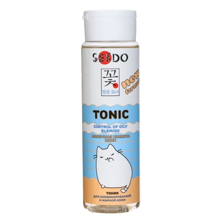 Sendo tonic control of oily shine for combined and oily skin, 250 ml