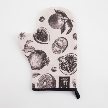 Mittens-Poskatka "Healthy Life" 20x28cm, Sarzha, 100% Cotton, Vatin 250g/M2-3