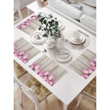 A set of napkins for setting the table 