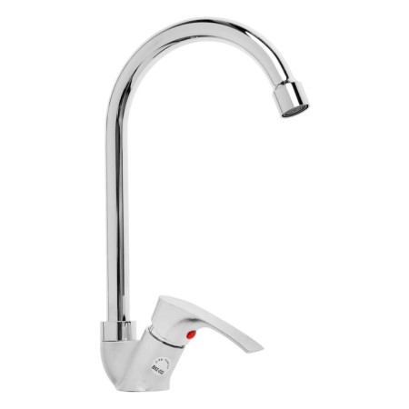 Comer for the kitchen "Everest" B52-032, single-leaf, pour 119 mm, chrome