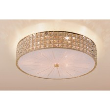 Portal chandelier 8x60W E14 gold 51x51x15 cm