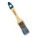 Brush flat bison 4-01007-038, artificial bristles, wooden pen, 38mm