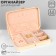 Organizer for jewelry "Portable box", 8 stripes, 3 places, 14 × 21 × 4.5 cm, white color