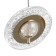 Bayerlux “Sanora” lamp 14W LED black and gold 20x25cm
