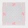 Confectionery packaging, Makarun box with PVC lid, Bows, 12 x 12 x 3.5 cm