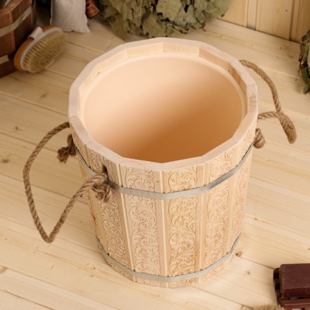 LIPA'S PARTS, 10 L, with a plastic insert, "Russian patterns"-5